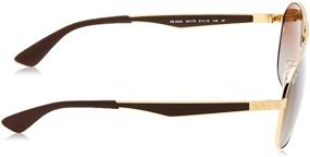 img 2 attached to Ultimate Style and Durability: Ray Ban Men's Metal Sunglass Aviator