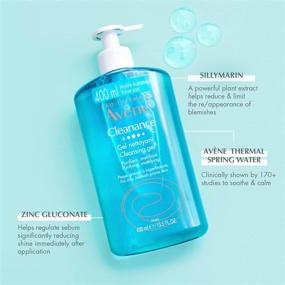 img 3 attached to Eau Thermale Avene Cleanance Gel Cleanser - Soap-Free, Acne-Prone, Oily Skin, Face & Body - Alcohol-Free