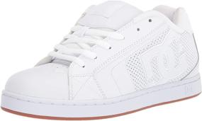 img 4 attached to White DC Men's Skate Shoes - Fashion Sneakers for Men