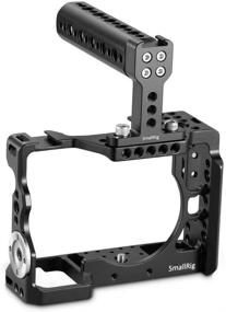 img 2 attached to SMALLRIG Camera Cage for Sony A7 II/A7R II/A7S II Mirrorless Digital Camera with Top Handle and HDMI Cable Lock - 2014