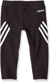 img 1 attached to 👖 Iridescence Print Tight Leggings for Girls by Adidas: Stylish Girls' Clothing