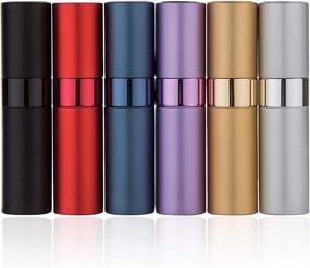 img 4 attached to 💨 Easy Carry Refillable Twist-Up Perfume Atomizer