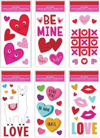 img 1 attached to B THERE Bundle Valentines Window Clings