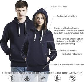 img 1 attached to Stylish and Trendy: Underhood London Black Pullover Hoodie for Girls' Clothing