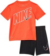 👕 nike dri fit graphic heather 86h589 c1d youth apparel logo