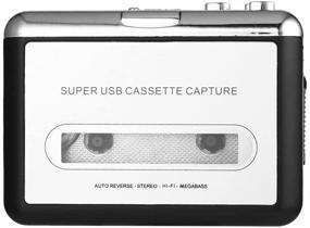 img 4 attached to 🎵 Cassette Tape to MP3 CD Converter: Portable USB Player for Converting Walkman Tapes to MP3 Audio - Compatible with PC & Laptop