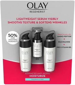 img 4 attached to 🧴 OLAY Regenerist Serum 2-1.7 oz. + Mini 0.5 oz. - Skin Rejuvenation and Hydration