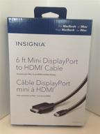 insigniatm displayport hdmi cable black logo