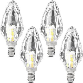 img 4 attached to 💡 Candelabra Chandelier Fixtures with Bulbs Equivalent Illumination: The Ideal Lighting Solution