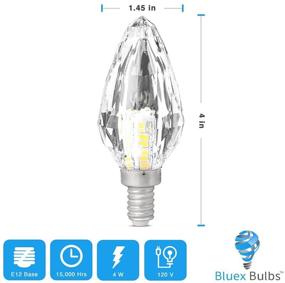 img 3 attached to 💡 Candelabra Chandelier Fixtures with Bulbs Equivalent Illumination: The Ideal Lighting Solution