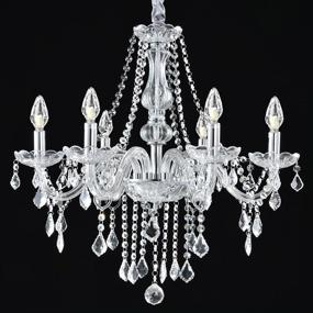 img 2 attached to 💡 Candelabra Chandelier Fixtures with Bulbs Equivalent Illumination: The Ideal Lighting Solution