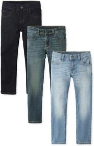 img 4 attached to 👖 Boys' Clothing and Jeans: Children's Place Skinny Denim Jeans