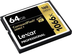 img 3 attached to 📷 Lexar Professional 1066x 64GB (2-Pack) CompactFlash Карта, скорость чтения до 160 МБ/с, идеально подходит для профессиональных фотографов, видеооператоров и энтузиастов (LCF64GCRBNA10662)