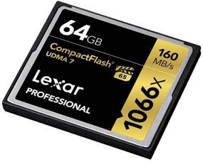 img 2 attached to 📷 Lexar Professional 1066x 64GB (2-Pack) CompactFlash Карта, скорость чтения до 160 МБ/с, идеально подходит для профессиональных фотографов, видеооператоров и энтузиастов (LCF64GCRBNA10662)