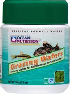 ocean nutrition grazing wafers: nourishing and sustaining marine life logo
