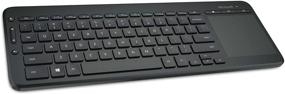 img 2 attached to 💻 Microsoft Wireless All-In-One Media Keyboard (N9Z-00001), Black – Ultimate Connectivity and Convenience