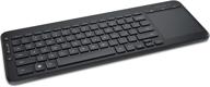 💻 microsoft wireless all-in-one media keyboard (n9z-00001), black – ultimate connectivity and convenience logo