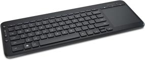 img 4 attached to 💻 Microsoft Wireless All-In-One Media Keyboard (N9Z-00001), Black – Ultimate Connectivity and Convenience