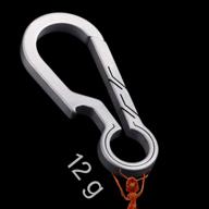 zgmdahome титановый брелок с карабином release логотип