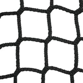 img 1 attached to 🎾 Aoneky Polyester Baseball Backstop Nets, 10x10ft / 10x15ft / 10x20ft / 15x15ft" - Enhanced Polyester Baseball Backstop Nets: 10x10ft, 10x15ft, 10x20ft, 15x15ft