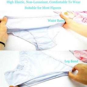 img 1 attached to Starly Womens Disposable Cotton Underwear