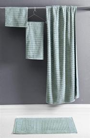 img 2 attached to 🛀 Classic Turkish Towels - 6 Piece Luxury Bath Towels Set - 100% Cotton, Quick Dry, Soft and Super Absorbent - Spa Green