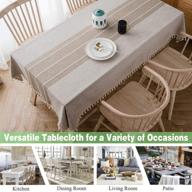 preserve the vibrant beauty of your dining table: joy fabric tablecloths anti-fading rectangle логотип