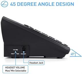 img 1 attached to Enhance Communication Efficiency with CALLANY 📞 Call Center Telephone and Noise Cancellation Headset (HT500)