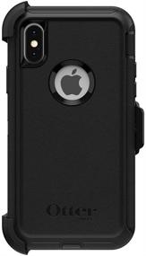 img 3 attached to 📱 OtterBox DEFENDER SERIES SCREENLESS EDITION Case for iPhone Xs & iPhone X - Ultimate Protection in Sleek BLACK