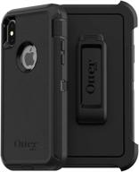 📱 otterbox defender series screenless edition case for iphone xs & iphone x - ultimate protection in sleek black logo