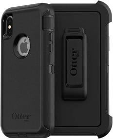 img 4 attached to 📱 OtterBox DEFENDER SERIES SCREENLESS EDITION Case for iPhone Xs & iPhone X - Ultimate Protection in Sleek BLACK