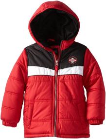 img 1 attached to 🧥 IXtreme Colorblock Little Puffer Jacket - Boys' Clothing, Jackets & Coats