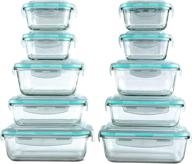 piece glass food storage containers логотип