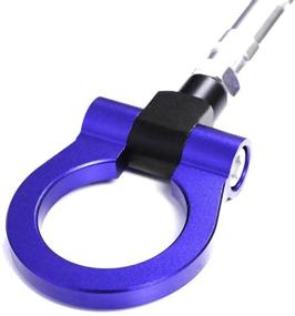 img 3 attached to 🔵 High Performance Blue Tow Hook Ring for 2014+ Mazda3 Mazda6, 2013+ Mazda CX-5 & 2016+ Mazda MX-5, Lightweight Aluminum Build - by iJDMTOY