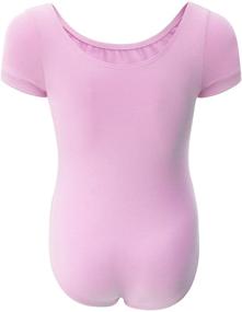 img 3 attached to 🩰 WEGETIT Leotards: Beautiful Ballet Dance Attire for Toddler Gymnasts