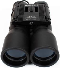 img 1 attached to 🔭 BLACK BARSKA Lucid 16x32 Compact Binoculars