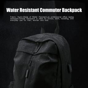 img 1 attached to Ultimate Waterproof Commuter 🎒 Bookpack: Backpack Backpacks for All-Weather Protection