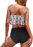 🐆 exotic leopard waisted swimsuit tankini for women - trendy swimwear & cover up collection by kunisuit logo