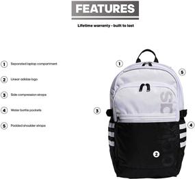 img 3 attached to 🎒 adidas Core Advantage II Backpack: The Ultimate Sports Companion