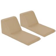 🪑 softzone chaise lounge soft foam lounger for kids: sand - 2-piece set, perfect for comfort and relaxation logo