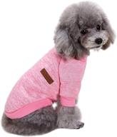 warm and cozy: chborless pet dog sweater - stylish winter pajamas for small dogs and cats logo