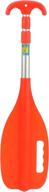 🔶 versatile telescoping boat hook and paddle: a must-have emergency tool in vibrant orange (26” to 72”) логотип