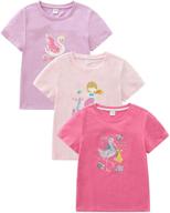 👚 cotton shirts t-shirts sleeve for girls' clothing: tops, tees & blouses logo