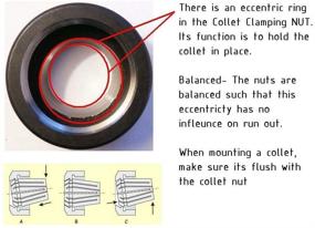 img 1 attached to 🔧 HOZLY ER32UM Collet Tool Holder