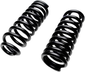 img 1 attached to 🚀 Enhanced CC840 Coil Spring Set by Moog - Boosted Performance