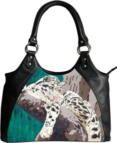 img 3 attached to 👜 Stylish Vegan Leather Retro Shoulder Bags & Wallets for Women: A Perfect Fashion Statement
