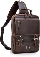 🎒 texbo crossbody rucksack: versatile shoulder backpack for ultimate comfort and style logo