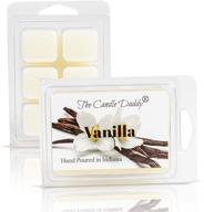 🕯️ premium vanilla scented wax melts - 1 pack - 2 oz - 6 cubes logo