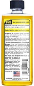 img 3 attached to Goo Gone Adhesive Remover - 2 Pack (8 oz) - Safely Removes Stickers, Labels, Tape, Gum, Grease, and More