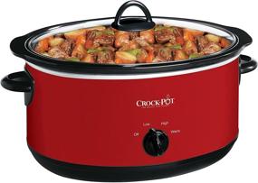 img 3 attached to 🍳 Crock-pot Express Crock 8 Quart Slow Cooker in Red: The Perfect Addition to Your Kitchen!